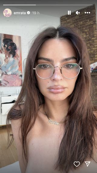 emily naked|Emily Ratajkowski Shares Fire Naked Selfie on Instagram